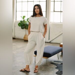 Rachel Pally Linen Set (Keith Top & Tatum Pant); sz S